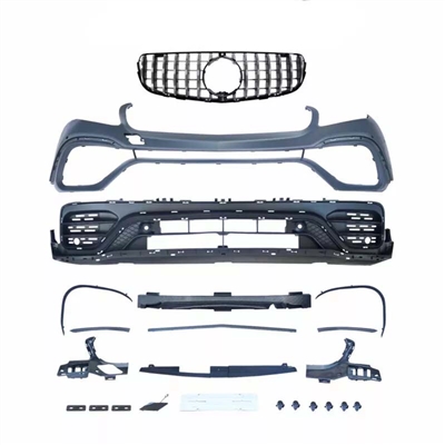 GLC63  Front Bumper Set + Grille  GLC350 GLC250 GLC300 2016 2017 2018 2019