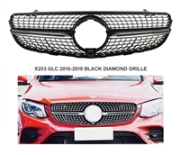 GLC Black Diamond Grille X253 2016-2019 GLC250 GLC300 GLC350 GLC43