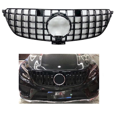 GLE Coupe GT Grille All Black W292 2016-2019 GLE400 GLE350 GLE63 GLE43