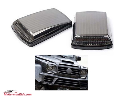 G-Wagon G63/G65 Mansory Style Led Signals 90-18 W463 Fits All Models G500/G550/G55/G65