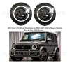 G-Wagon New Style Led Xenon Hid Headlights Black Housing W463 2007-2018 G55 G550 G63