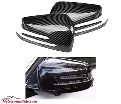 G-Wagon Carbon Fiber Side View Mirror Covers W463 2012-2018 G500 G550 G63