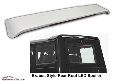 G63 G65 Brabus Style Rear Led Roof Spoiler W463 1990-2018 G500 G55 G550