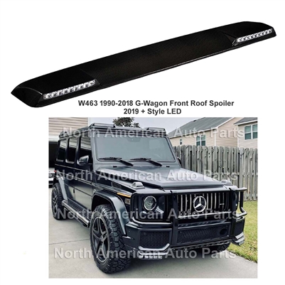 G-Wagon  Front Led Spoiler New 2019 + Style W463 1990-2018 G500 G55 G550 G63