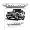 G-Wagon G63 Front Skid Plate Chrome Stainless Steel W463 (Fits On G63 Front Bumper Only)