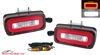 G-Wagon Led Red Back Up + Fog Lamp W463 1990-2018 G500 G550 G55 G63 G65