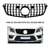 GL GTR All Black Grille X166 2013-2016 GL550 GL400 GL450 GL63