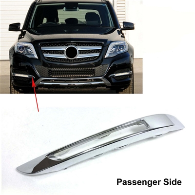 GLK Fog Lamp Chrome Trim Passenger Side X204 2013-2015 GLK350 GLK250