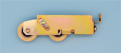 sliding door, patio door, tandem roller, steel housing, end-adjust, 1-1/8" roller,  precision steel ball-bearing roller, replacement roller, Pacific Door, Elco, Prime-Line, Slide-co, D1551, C.R. Laurence, Truth Hardware, Swisco, 13841, strybuc, amazon