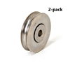 1-1/2" Stainless Steel Ball-bearing Rollers, R-7112-2pk