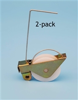 Spring Tension 1-1/4" Nylon Rollers