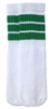 Kids socks with Green stripes