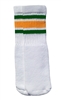 Kids socks with Green-Gold stripes