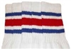 Kids socks with Royal Blue-Red stripes