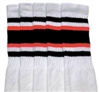 Knee high sock with Black-Orange