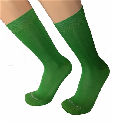 Mens Bandiera Green Italian Dress socks
