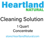Heartland Natural Cleaning Solution 1 Quart Concentrate