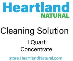 Heartland Natural Cleaning Solution 1 Quart Concentrate