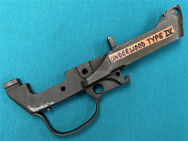 Trigger Housing  UNDERWOOD  Type IV marked .U.  M1 Carbine