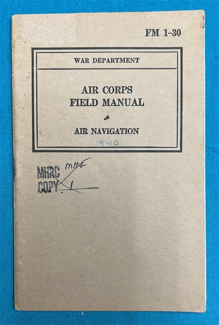 FM1-30 Air Corps Air Navigation 1940