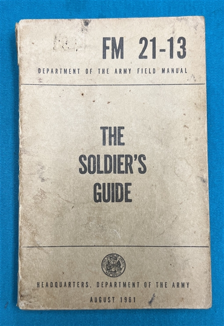 FM21-13 The Soldier's Guide Field Manual 1961