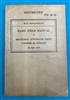 FM23-15  BAR Cal..30  M1918A2  Field Manual 1943