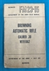 FM23-15  BAR Cal..30  M1918A2  Field Manual 1951