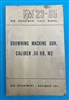 FM23-65  Browning Machine Gun Cal..50 HB M2  Field Manual 1944