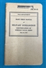 FM30-55 Military Intelligence  Identification of  German Naval Ships Field Manual 1941
