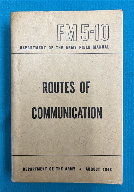 FM5-10 Routes of Communication 1948