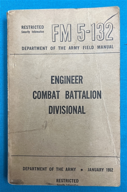 FM5-132  Engineer Combat Battalion Divisional 1952
