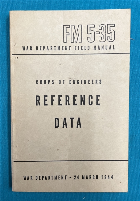FM5-35 Engineer Reference Data 1944