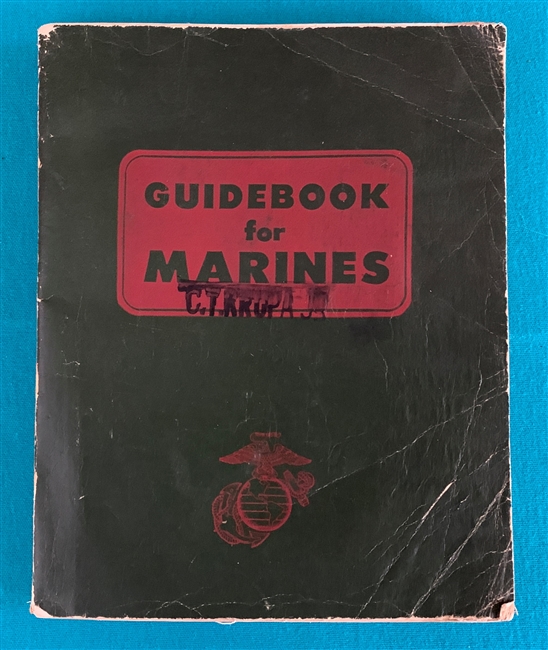 1964 GUIDEBOOK FOR MARINES 9th Revised Edition, 1st Printing