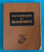 1949 GUIDEBOOK FOR MARINES  1st Revised Edition 7th Printing
