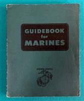 1950 GUIDEBOOK FOR MARINES  2nd Revised Edition 8th Printing
