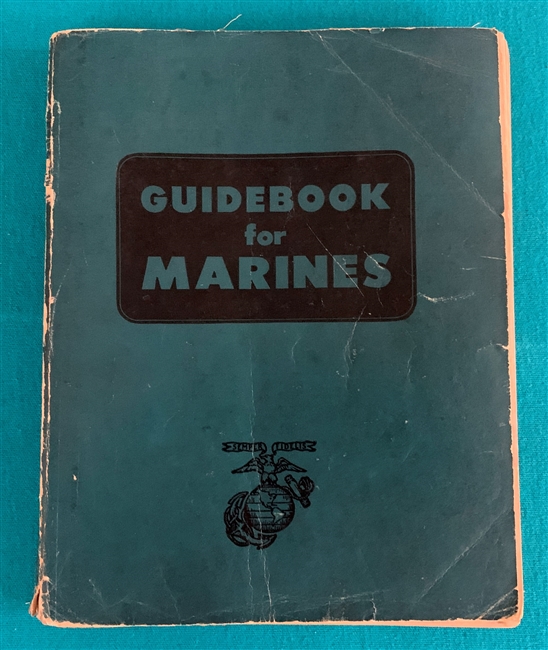 1956 GUIDEBOOK FOR MARINES 5th Revised Edition 1st Printing