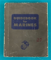 1957 GUIDEBOOK FOR MARINES 6th Revised Edition 1st Printing