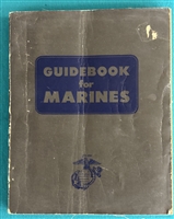 1957 GUIDEBOOK FOR MARINES 6th Revised Edition 1st Printing