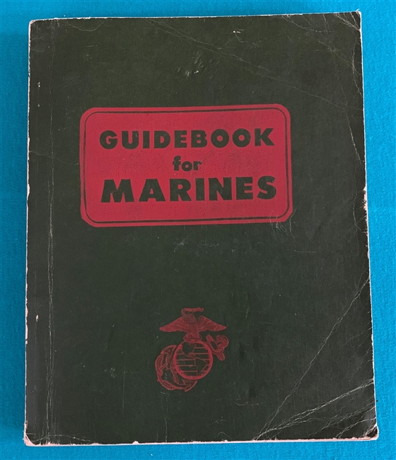 1965 Guidebook for Marines 10th Revised Edition 1st Printing