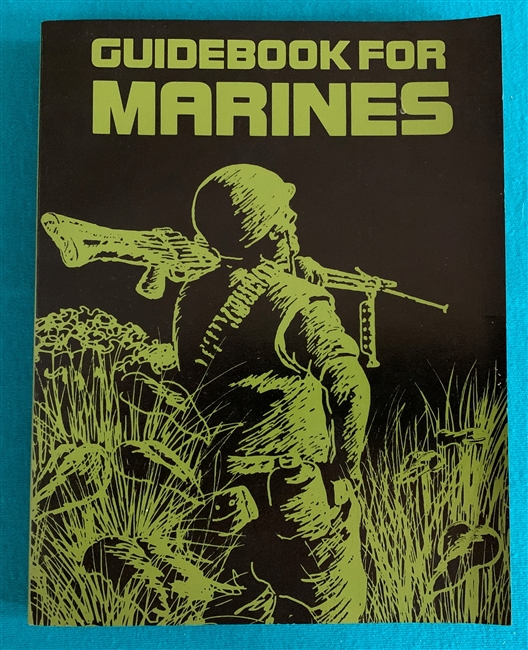 1981 GUIDEBOOK FOR MARINES 14th Revised Edition 2nd Printing