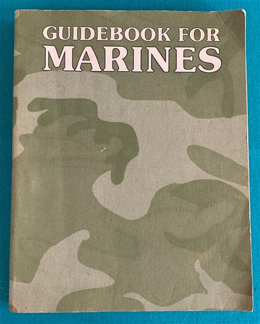 1988 GUIDEBOOK FOR MARINES 15th Revised Edition 2nd Printing