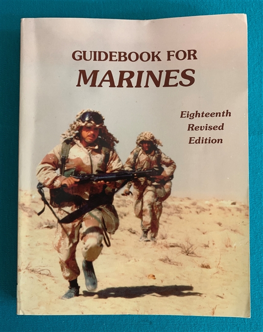 2001 GUIDEBOOK FOR MARINES 18th Revised Edition 1st Printing