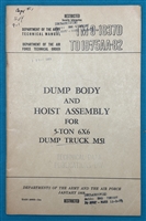 TM 9-1837D  5 Ton Dump Truck M51 Technical Manual 1953