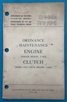 TM 9-1840A   3/4 Ton Truck M37 Engine & ClutchTechnical Manual 1952