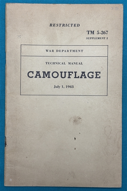 TM5-267-2  Camouflage Technical Manual 1943