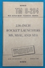 TM 9-294  2.36" Rocket Launcher Bazooka M9 Technical Manual 1946