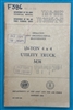TM 9-8012  1/4-Ton  Truck  M38  Technical Manual 1956