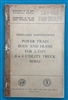 TM 9-8015-2    1/4-Ton Truck M38A1 Power Train Body & Frame Technical Manual 1954