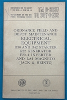TM 9-8637  Electrical Equipment Jack & Heintz Technical Manual 1958