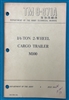 TM 9-871A  1/4-Ton  Cargo Trailer M100 Technical Manual 1951